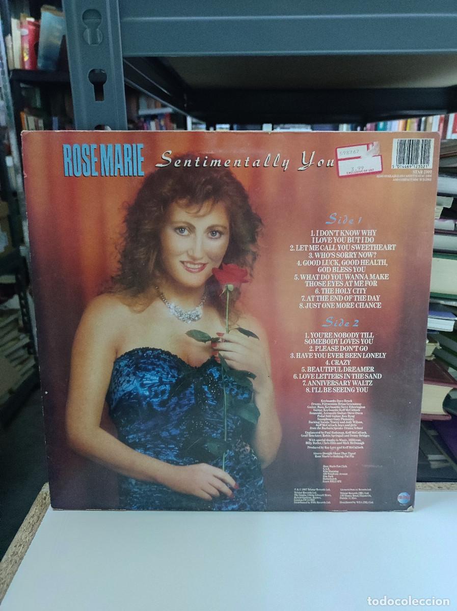 Discos de vinilo: Rose Marie &ndash; Sentimentally Yours - Foto 2