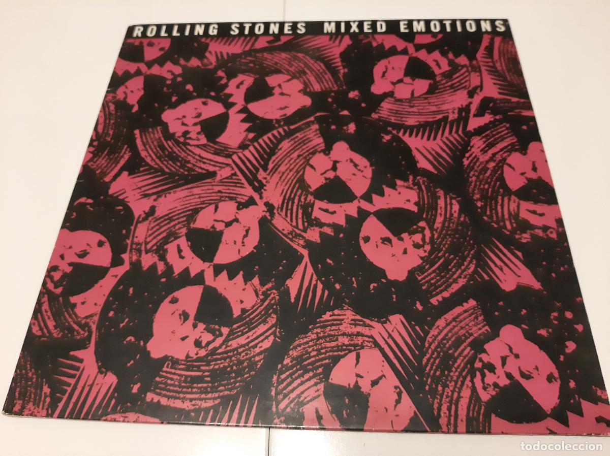 Discos de vinilo: ROLLING STONES -MIXED EMOTIONS- (1989) MAXI-SINGLE - Foto 1