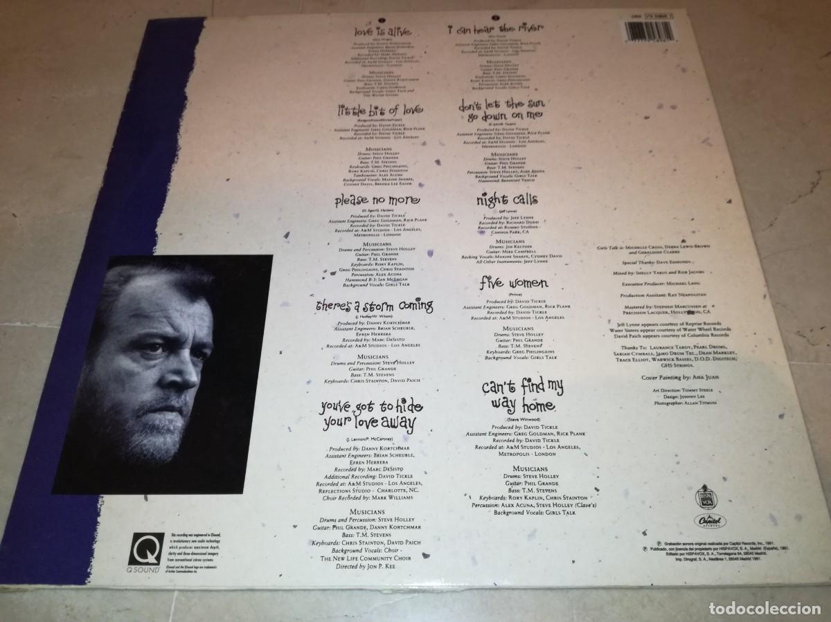 Discos de vinilo: JOE COCKER-NIGHT CALLS-ORIGINAL ESPA&Ntilde;OL 1991 - Foto 2