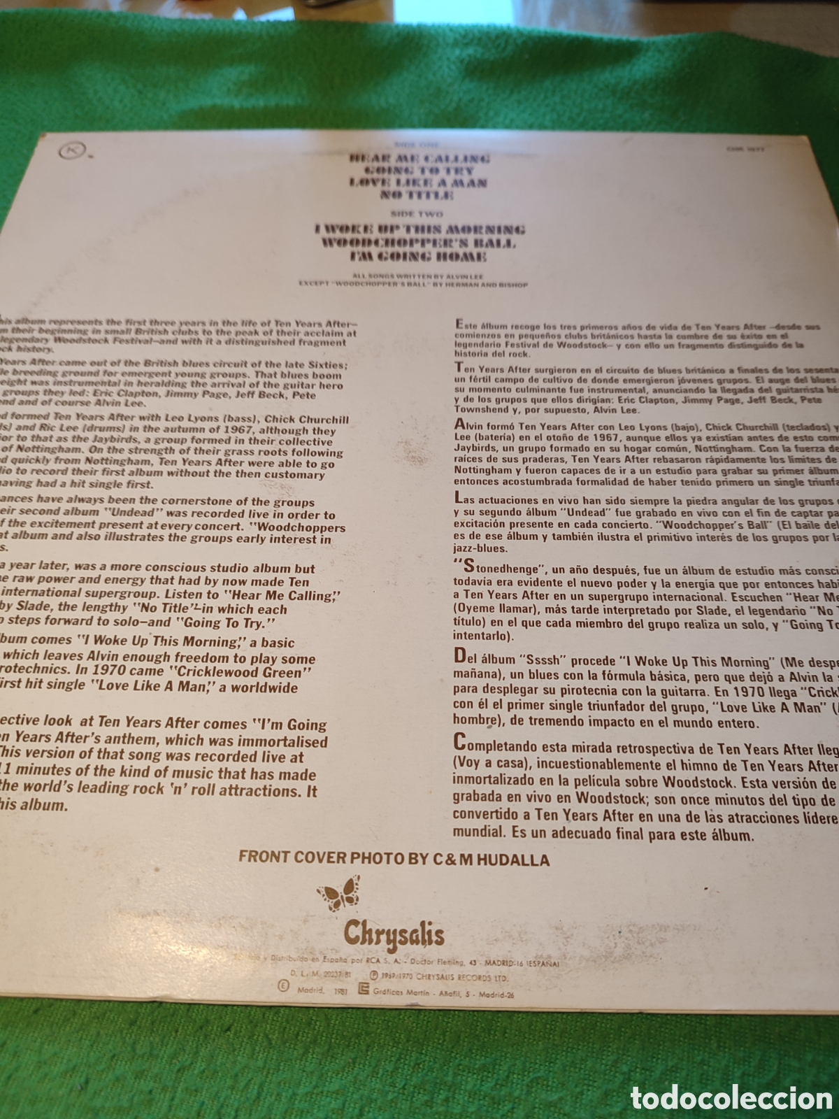 Discos de vinilo: Ten Years After - Goin Home - Foto 2