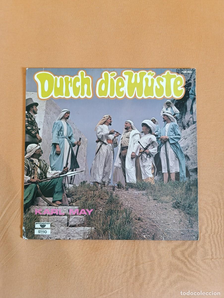 Discos de vinilo: Disco de vinilo Karl May &lrm;&ndash; Durch Die W&uuml;ste - Foto 1