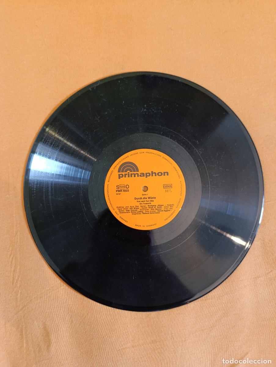 Discos de vinilo: Disco de vinilo Karl May &lrm;&ndash; Durch Die W&uuml;ste - Foto 6