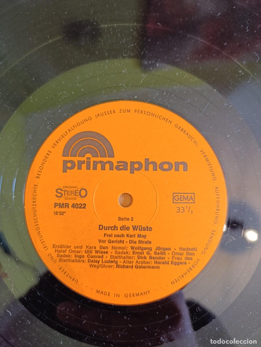 Discos de vinilo: Disco de vinilo Karl May &lrm;&ndash; Durch Die W&uuml;ste - Foto 8