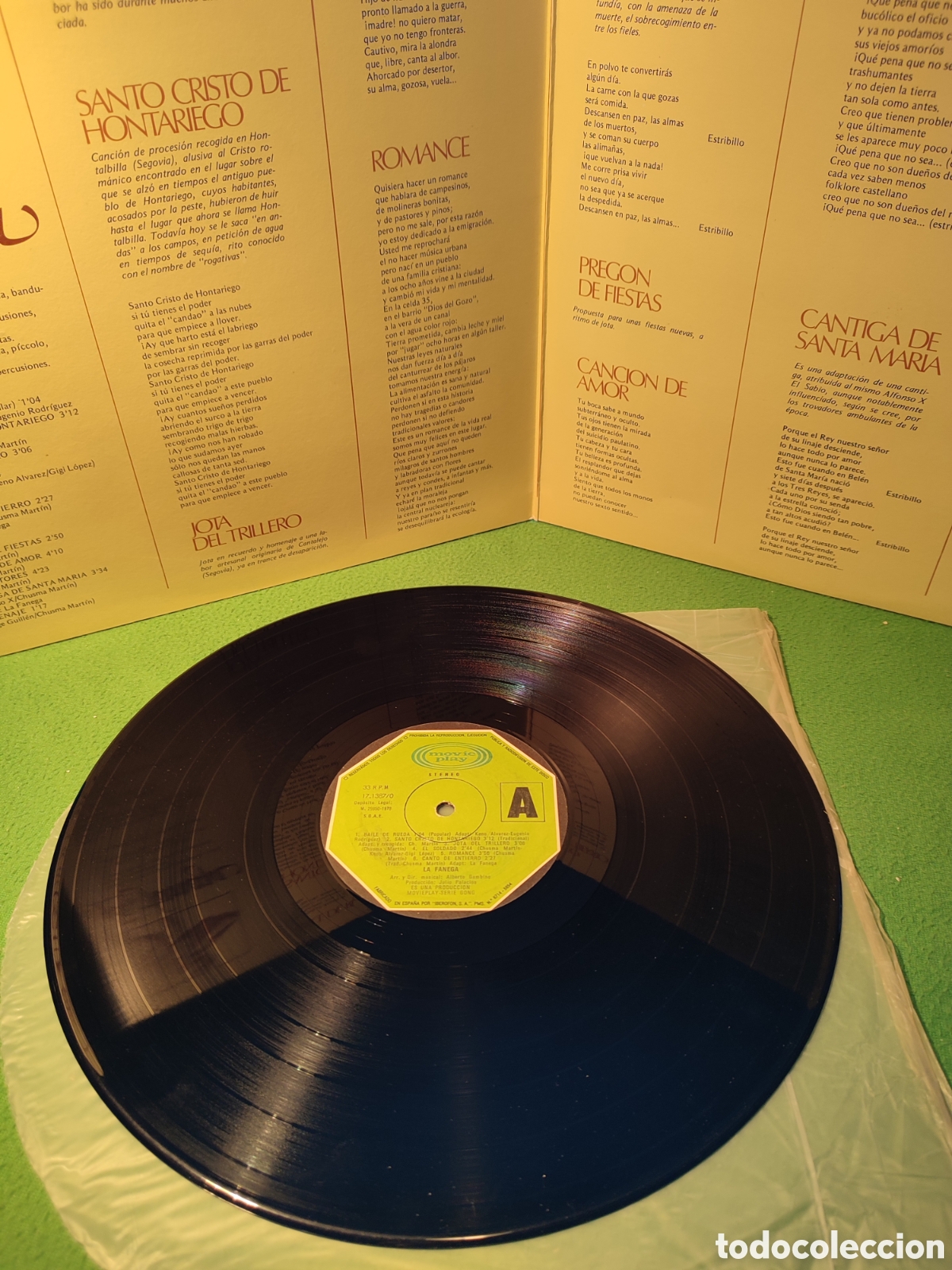 Discos de vinilo: La Fanega - Same Vinilo Lp - Foto 2