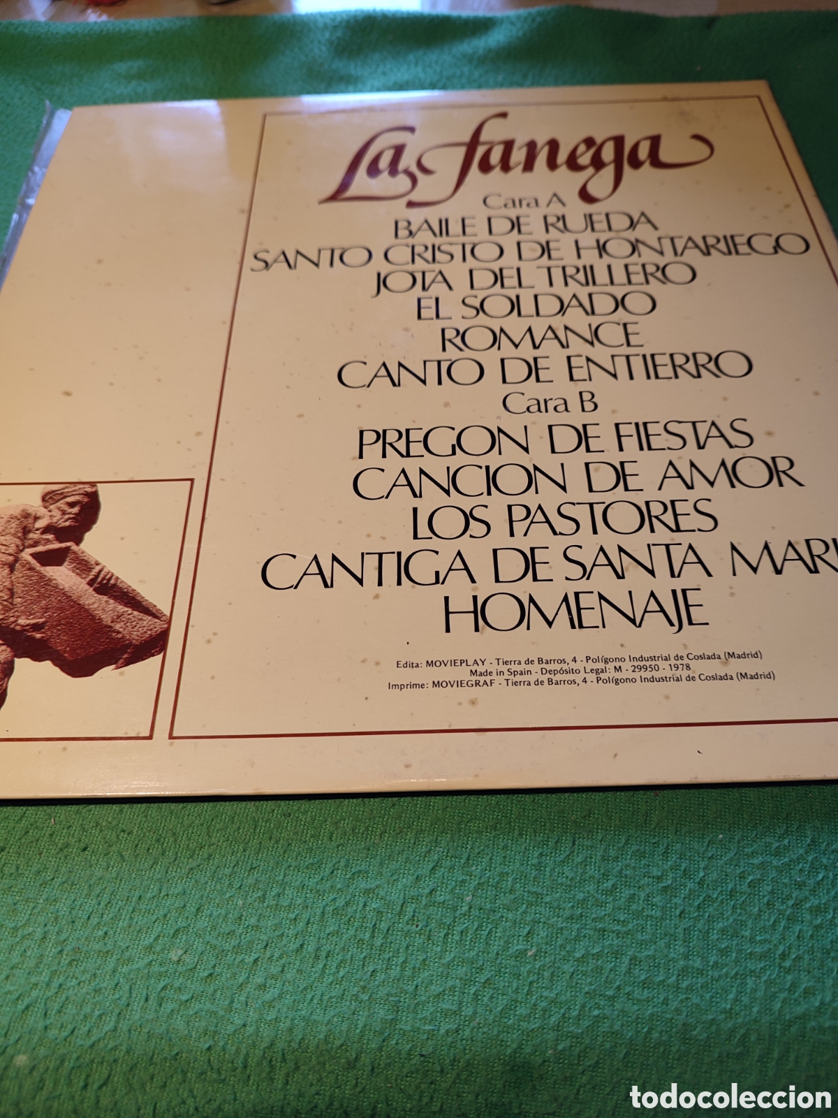 Discos de vinilo: La Fanega - Same Vinilo Lp - Foto 3