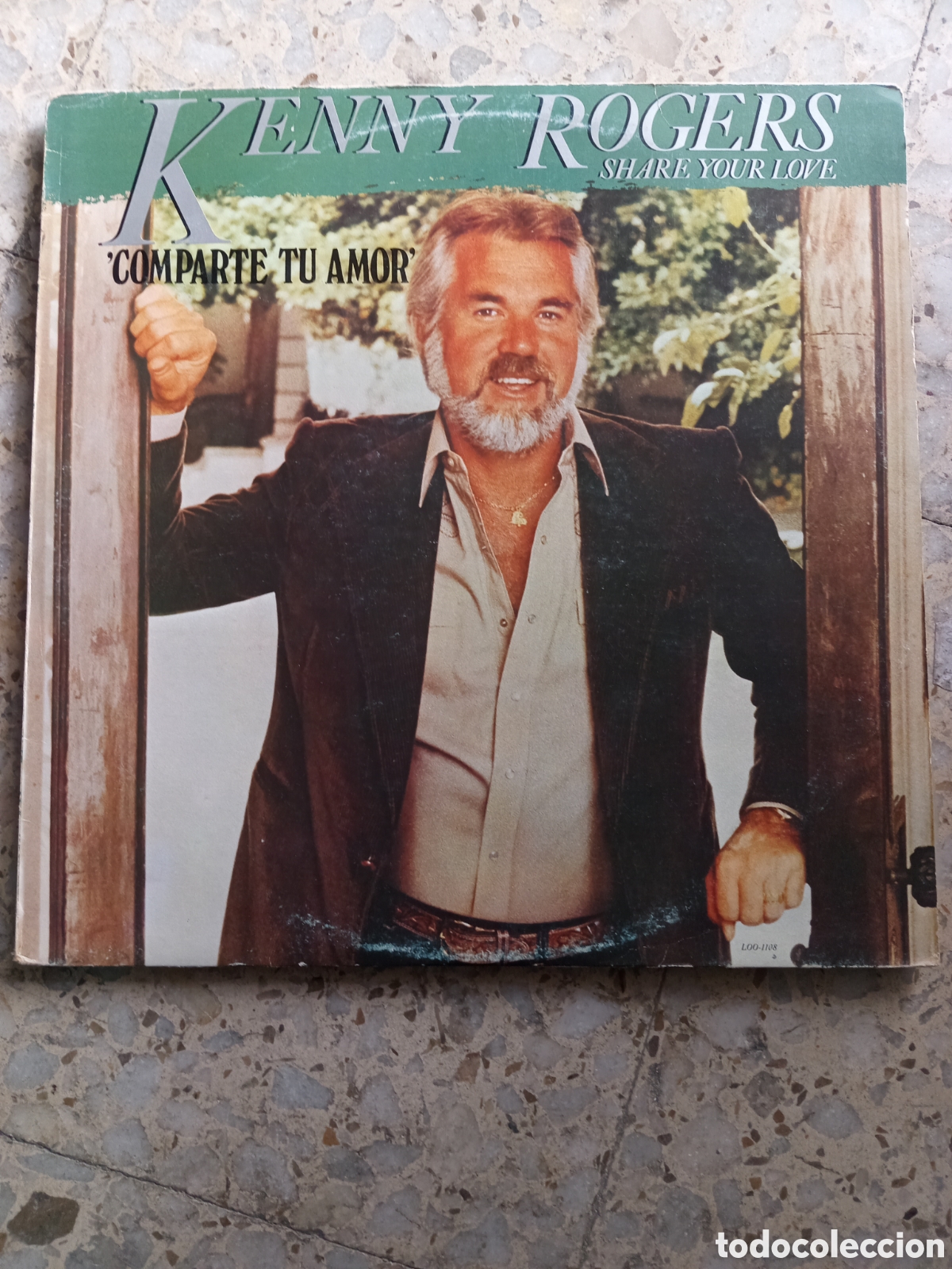 Discos de vinilo: LP KENNY ROGERS SHARE YOUR LOVE - Foto 1