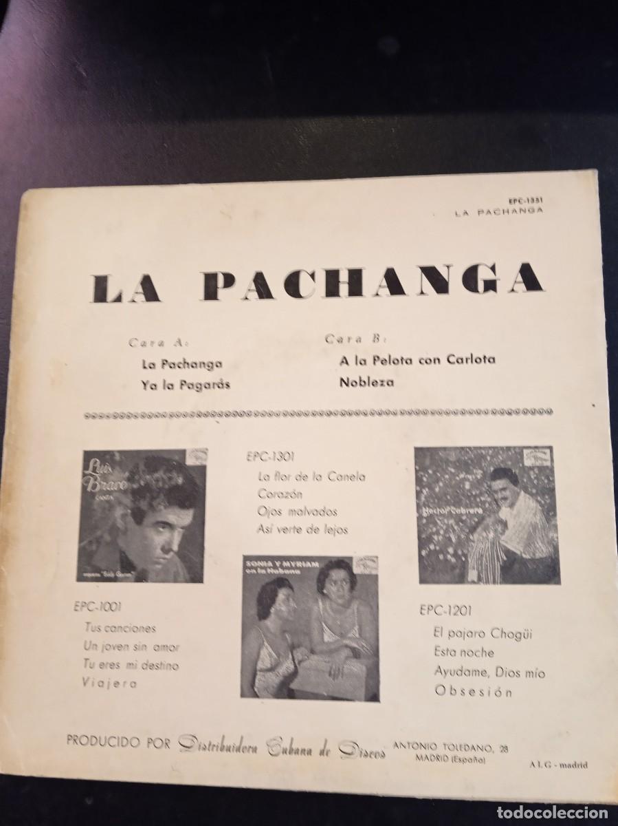 Discos de vinilo: CONJUNTO CASINO- LA PACHANGA. EP - Foto 2