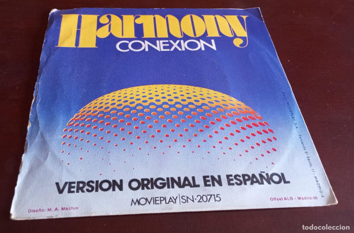 Discos de vinilo: HARMONY - CONEXION - SINGLE - Foto 2