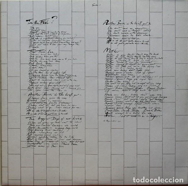 Discos de vinilo: Pink Floyd. The Wall ... LP disco de vinilo - Foto 3
