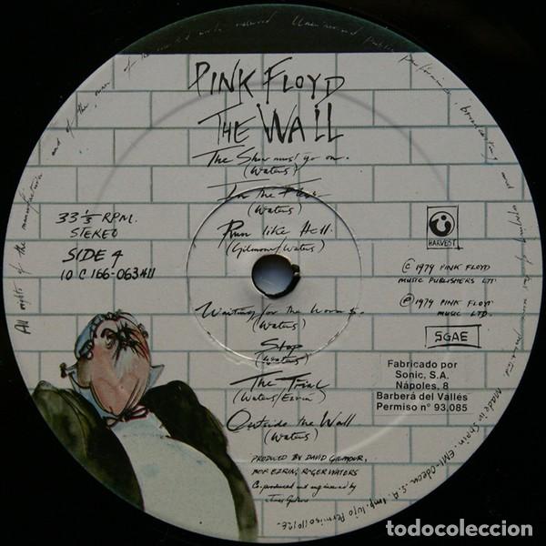 Discos de vinilo: Pink Floyd. The Wall ... LP disco de vinilo - Foto 6