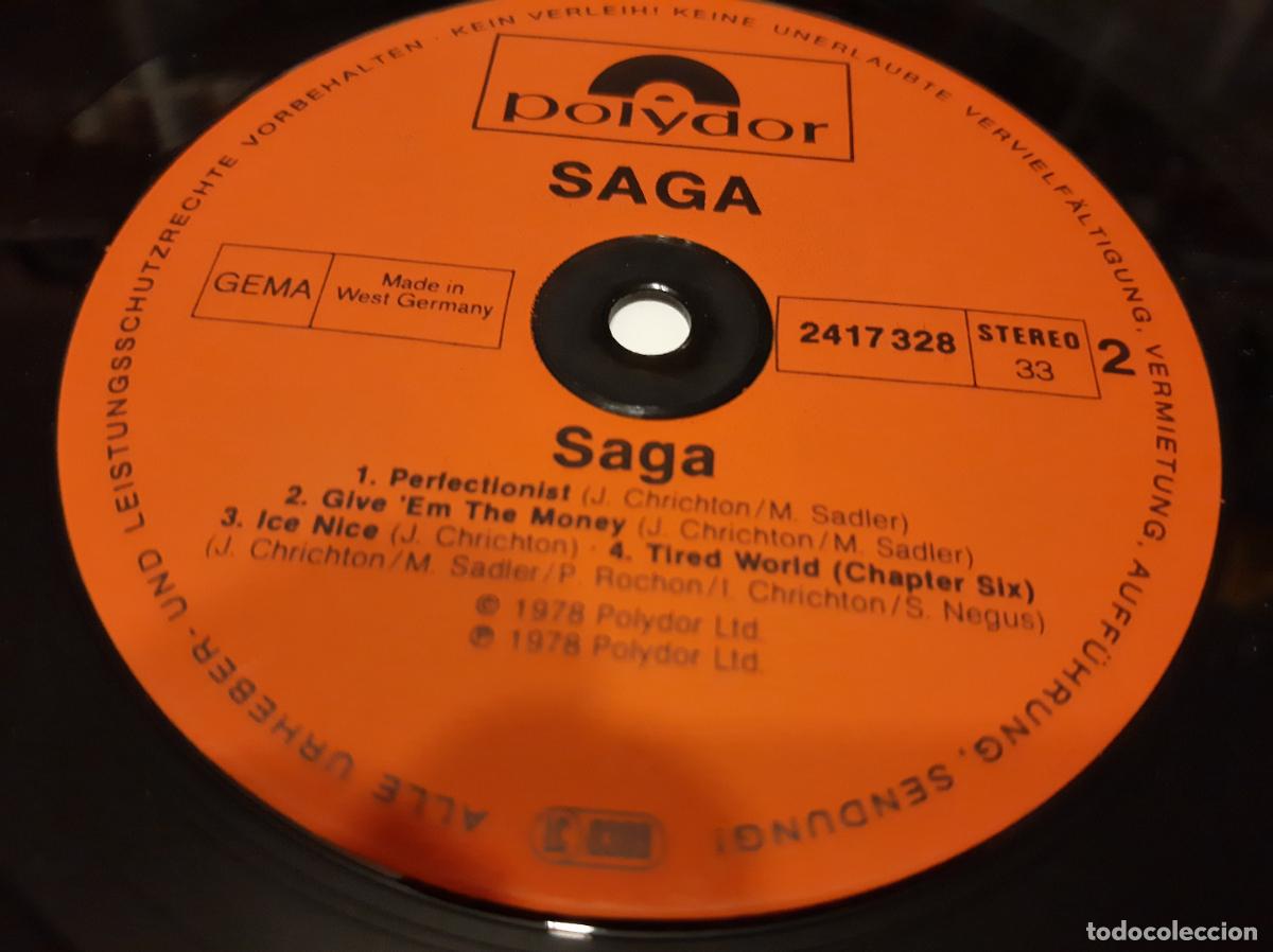 Discos de vinilo: SAGA -SAGA- (1980) LP DISCO VINILO - Foto 2