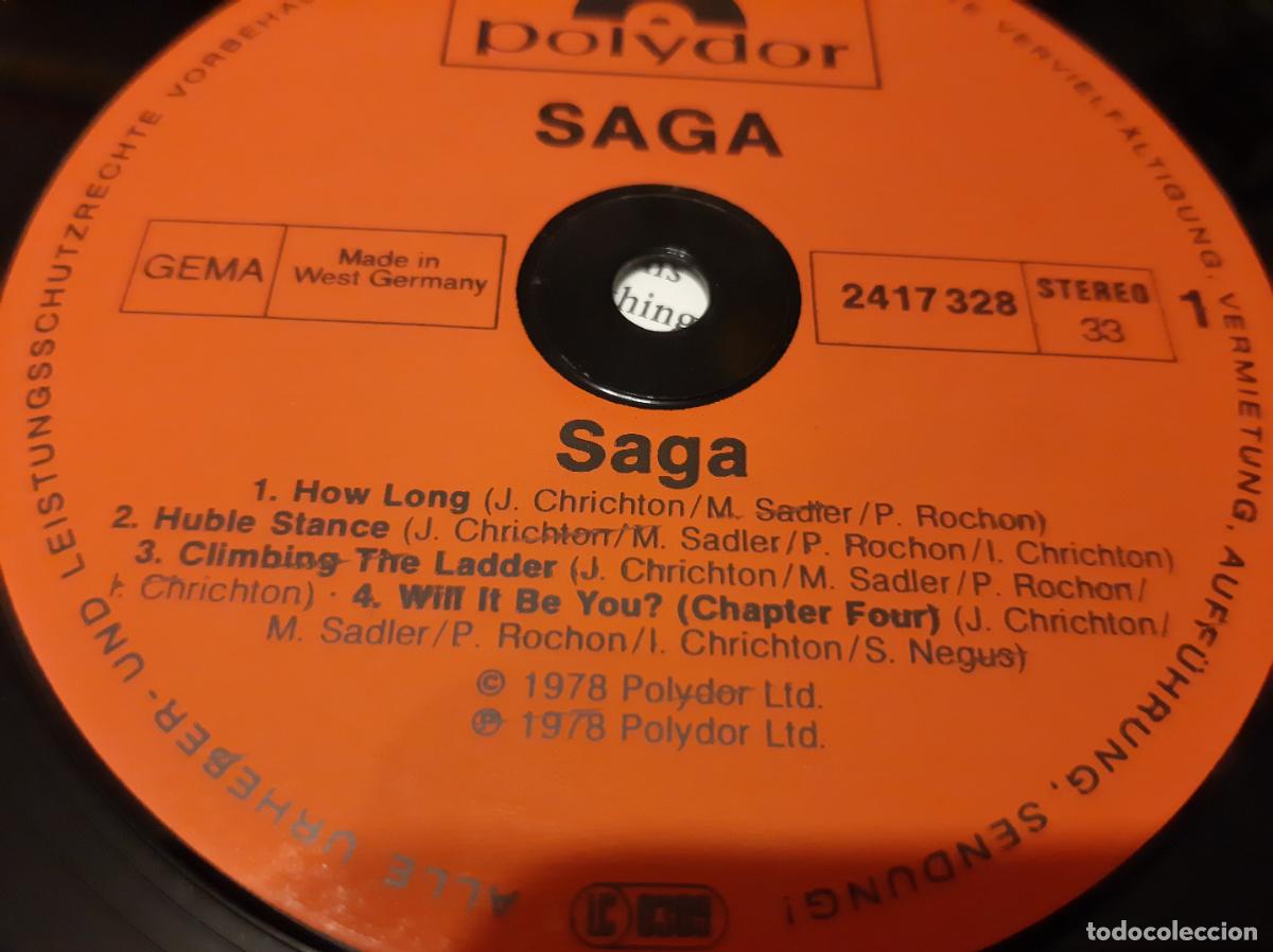 Discos de vinilo: SAGA -SAGA- (1980) LP DISCO VINILO - Foto 3