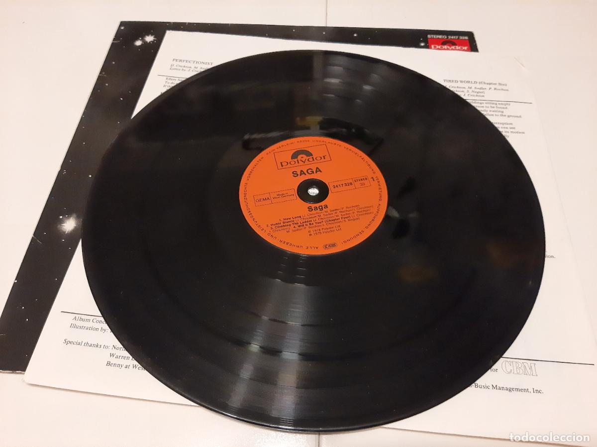 Discos de vinilo: SAGA -SAGA- (1980) LP DISCO VINILO - Foto 4