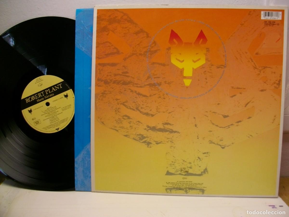 Discos de vinilo: Robert Plant &ndash; Manic Nirvana LP 1990 GERMANY - Foto 2