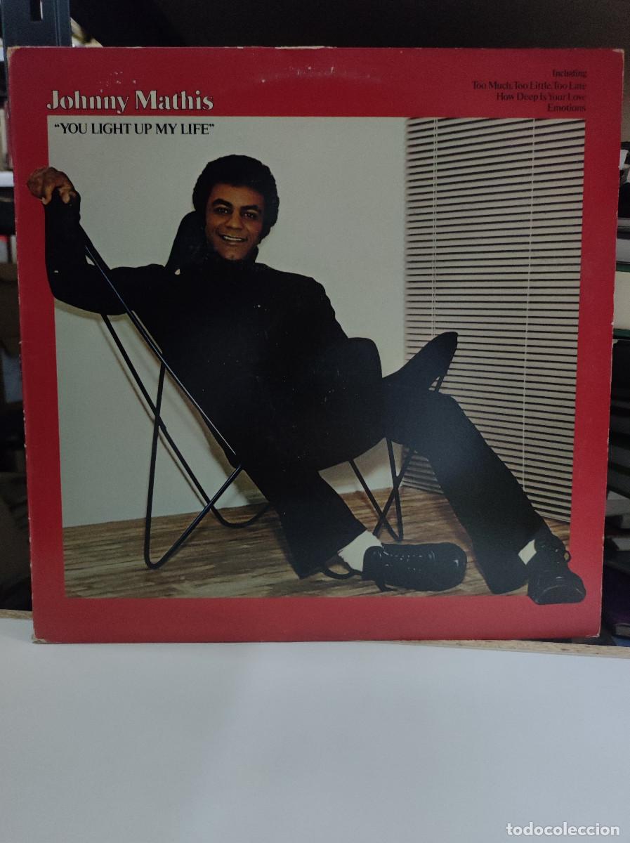 Discos de vinilo: Johnny Mathis &ndash; You Light Up My Life - Foto 1