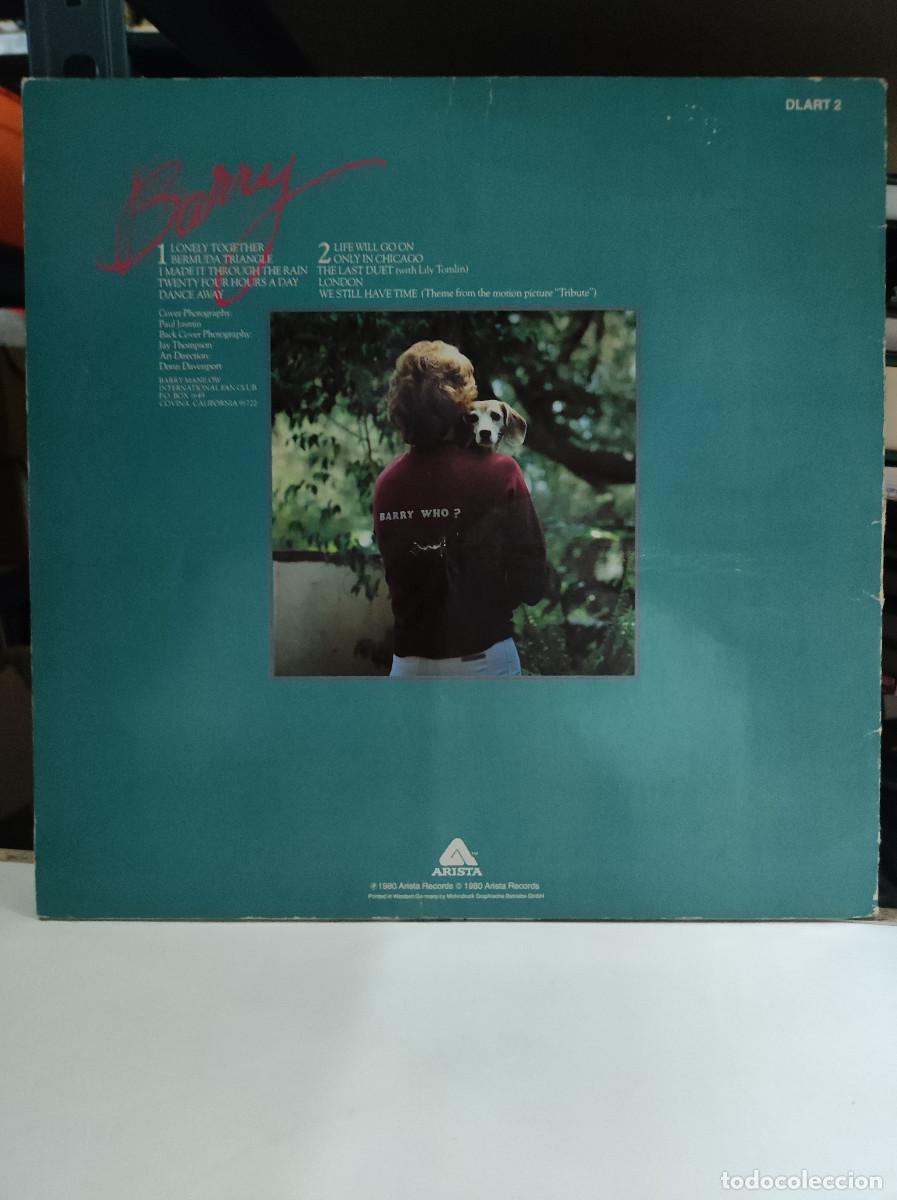 Discos de vinilo: Barry Manilow &ndash; Barry - Foto 2