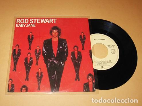 Discos de vinilo: ROD STEWART - BABY JANE - SINGLE - 1983