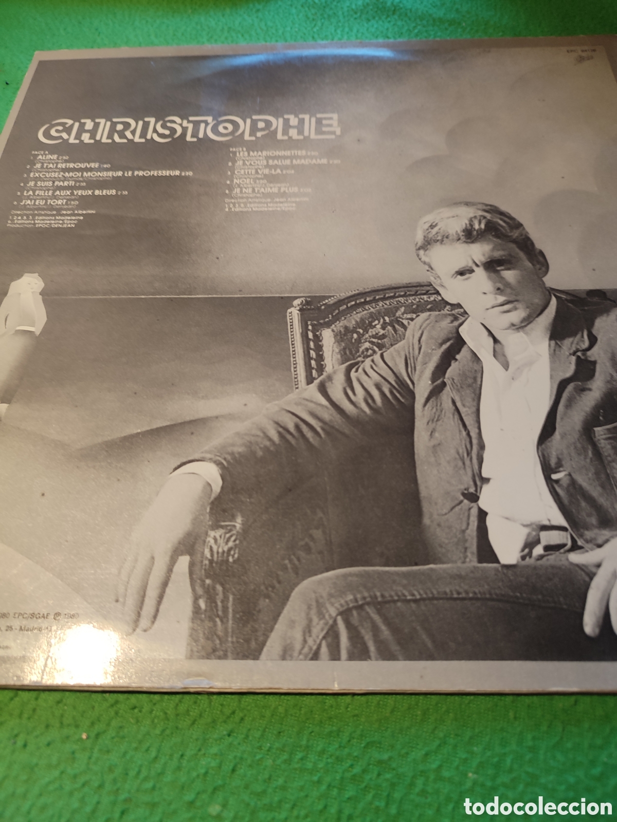 Discos de vinilo: Christophe - Aline Vinilo Lp - Foto 2