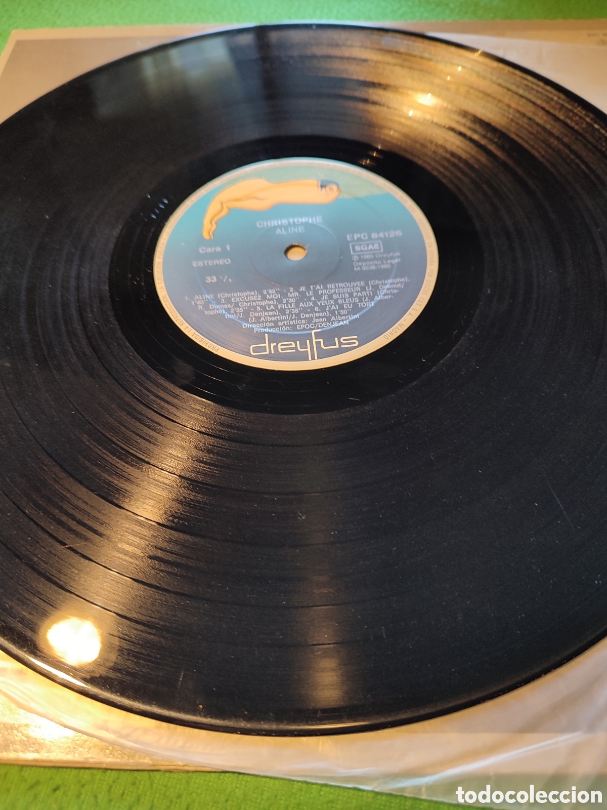 Discos de vinilo: Christophe - Aline Vinilo Lp - Foto 3