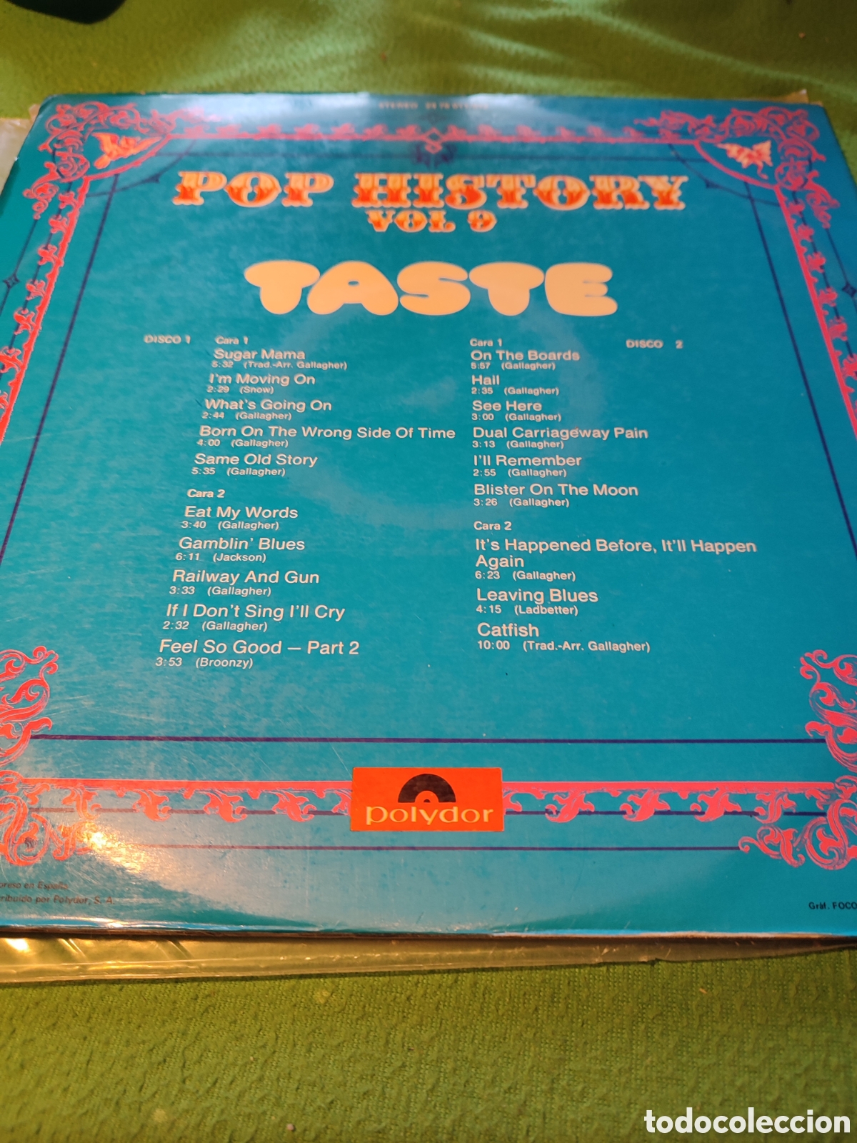 Discos de vinilo: Taste - Pop History Vol 9 2 Lps - Foto 3