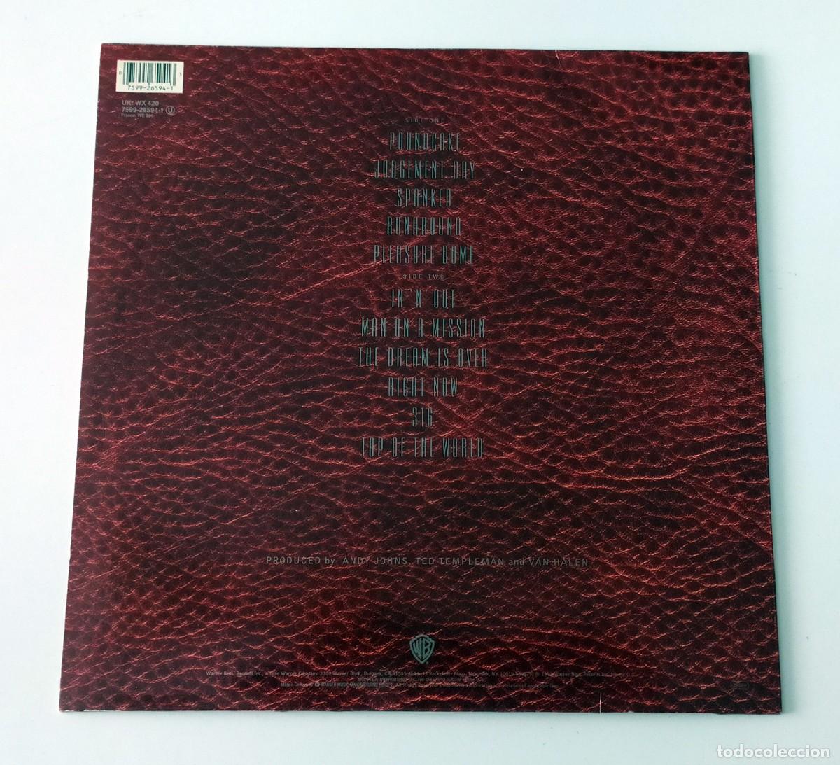 Discos de vinilo: LP VAN HALEN - FOR UNLAWFUL CARNAL KNOWLEDGE - Foto 2