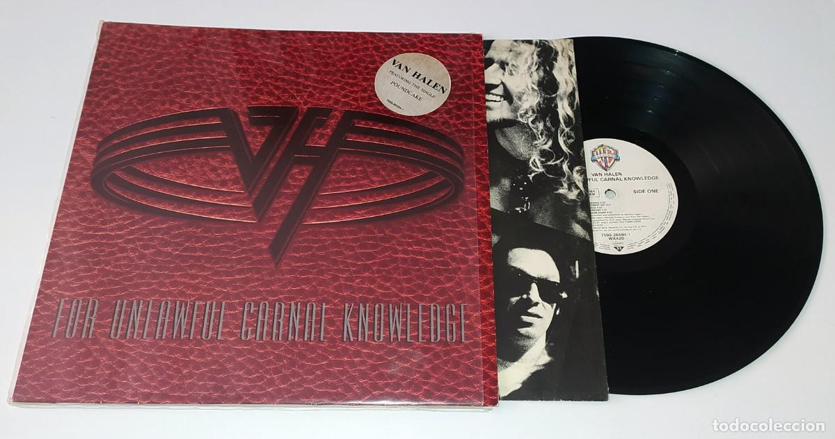 Discos de vinilo: LP VAN HALEN - FOR UNLAWFUL CARNAL KNOWLEDGE - Foto 3