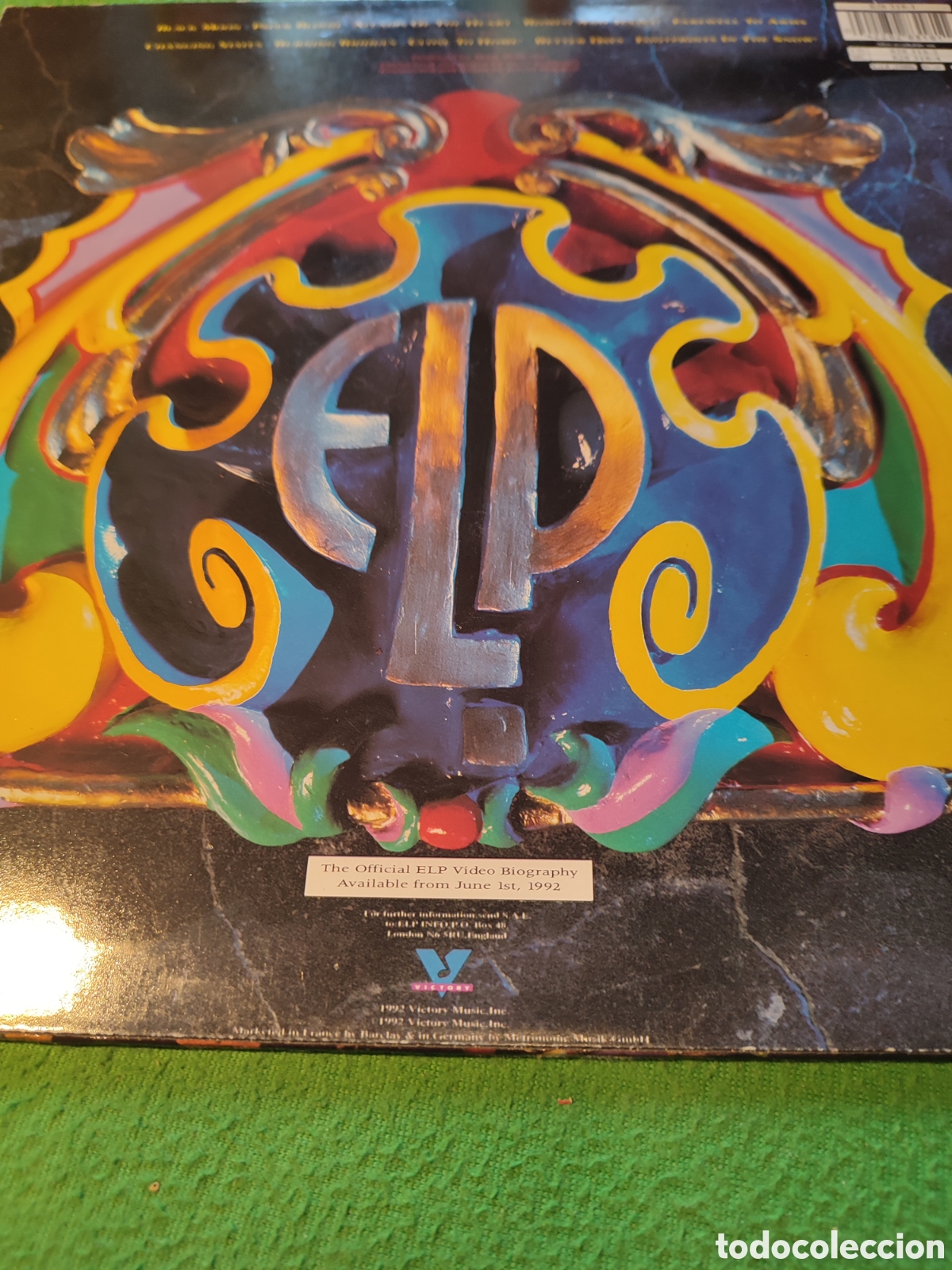 Discos de vinilo: Emerson, Lake & Palmer - Black Moon - Foto 2