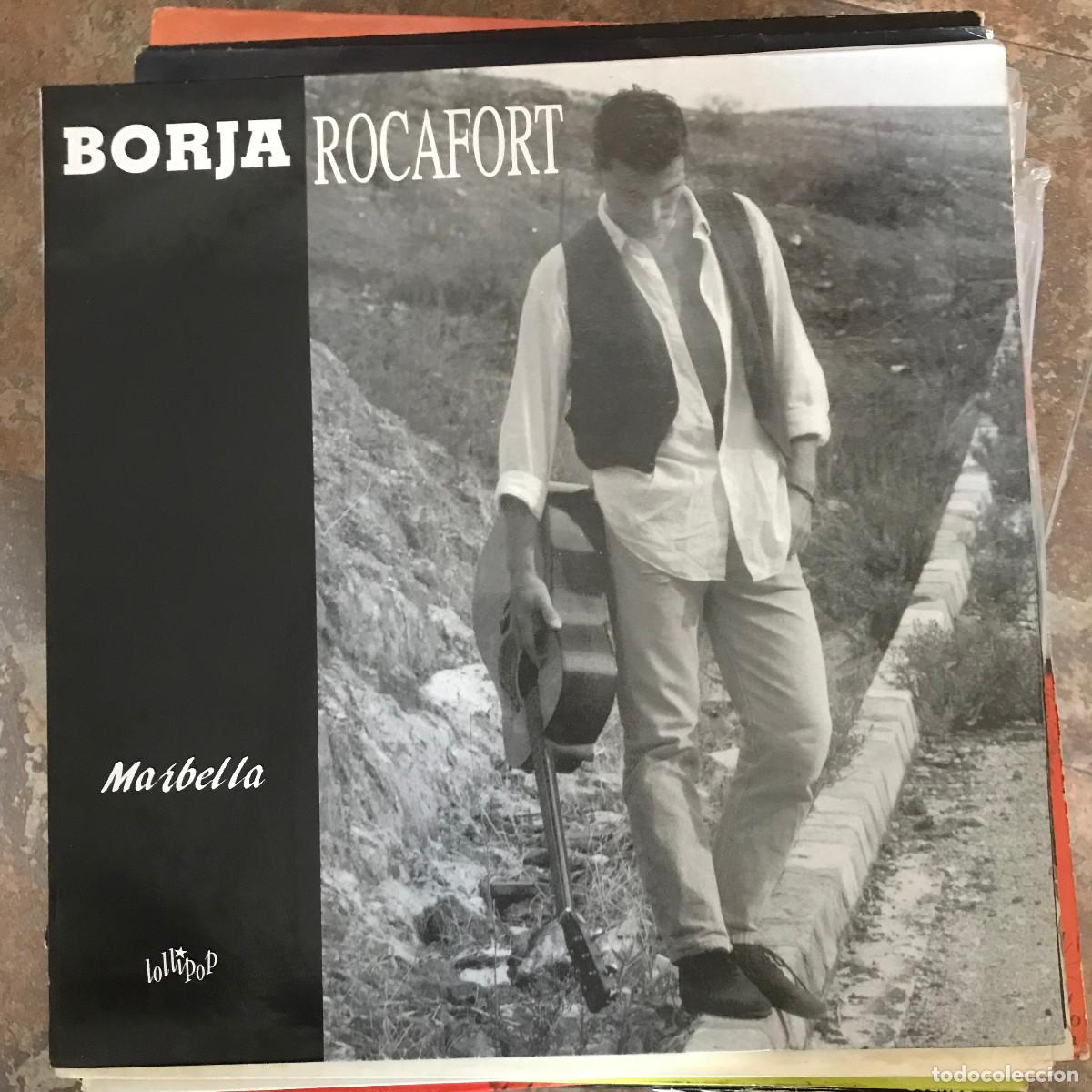 Discos de vinilo: BORJA ROCAFORT - MARBELLA - MINI LP LOLLIPOP 1992 - Foto 1