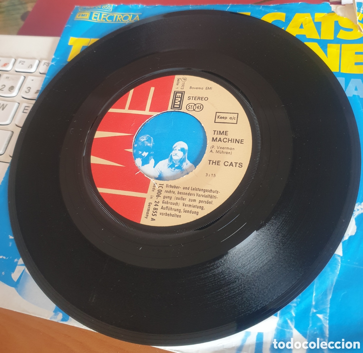Discos de vinilo: The cats - time machine - Foto 3