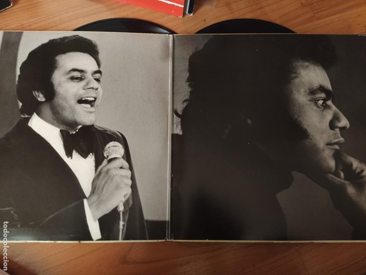 Discos de vinilo: JOHNNY MATHIS Doble Lp &ldquo;GREATEST HITS&rdquo; - Foto 2