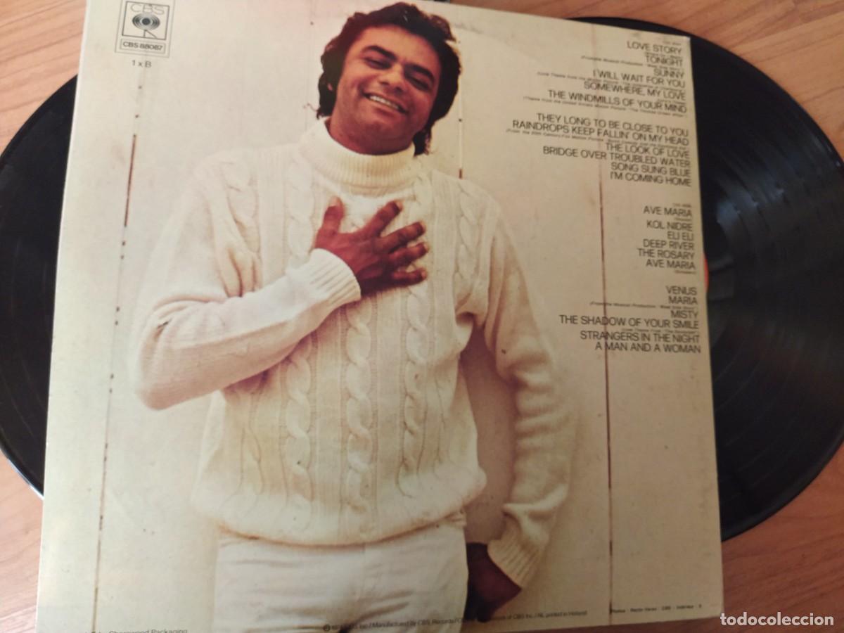 Discos de vinilo: JOHNNY MATHIS Doble Lp &ldquo;GREATEST HITS&rdquo; - Foto 3