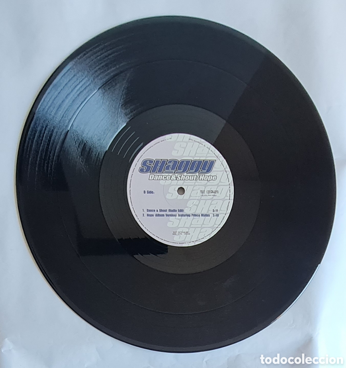 Discos de vinilo: MAXI - SHAGGY - DANCE & SHOUT - 2001 INGLATERRA - Foto 4