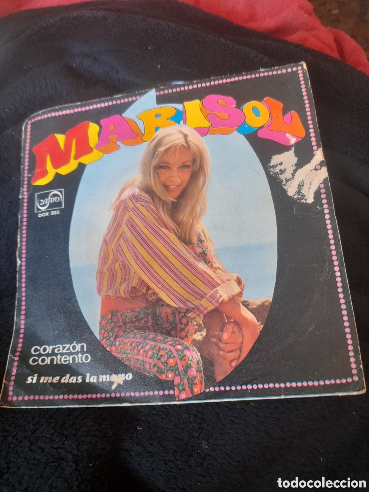Discos de vinilo: Antiguo vinilo de Marisol, Coraz&oacute;n contento - Foto 1