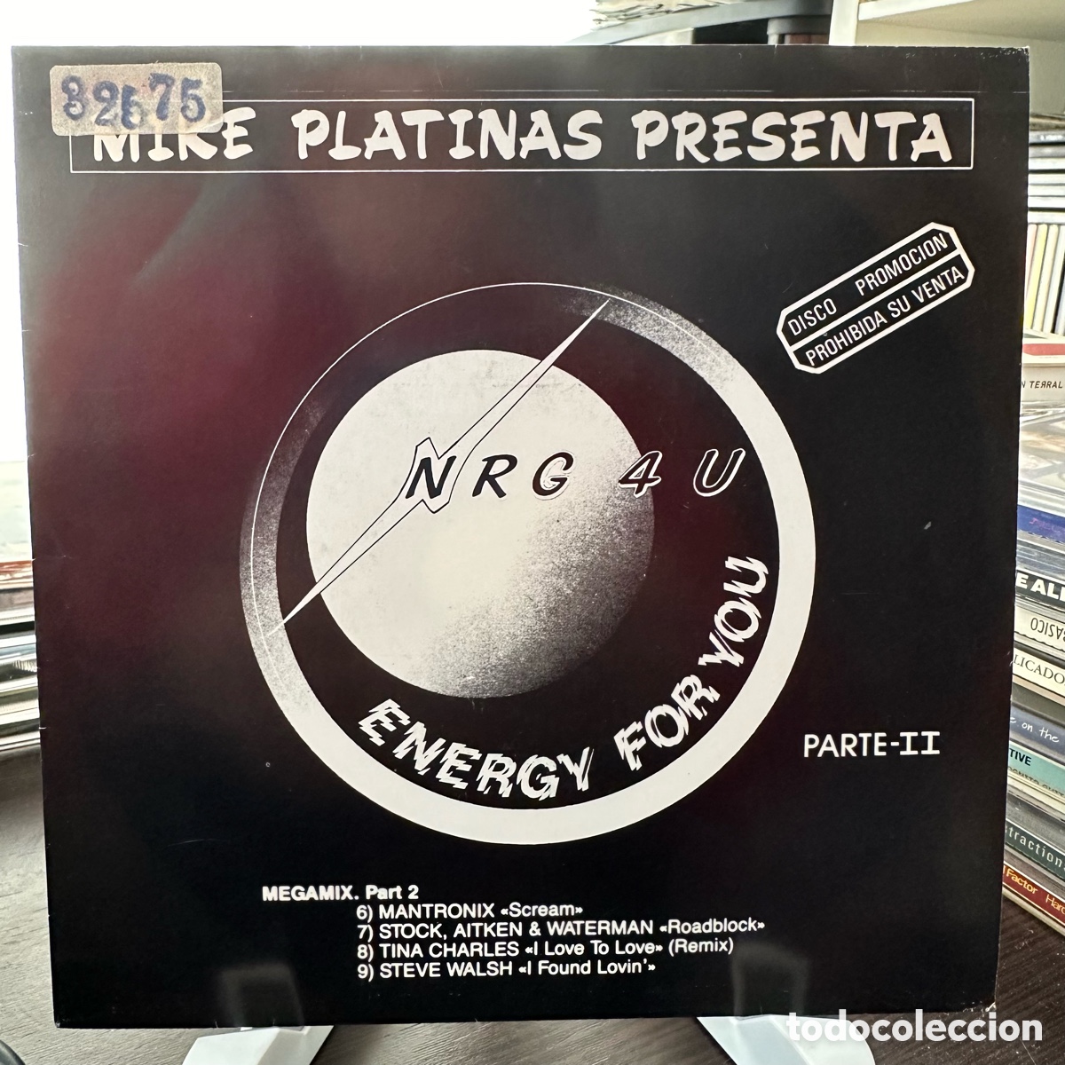 Discos de vinilo: Mike Platinas - NRG 4 U (7&rdquo;, S/Sided, Comp, Mixed) - Foto 1