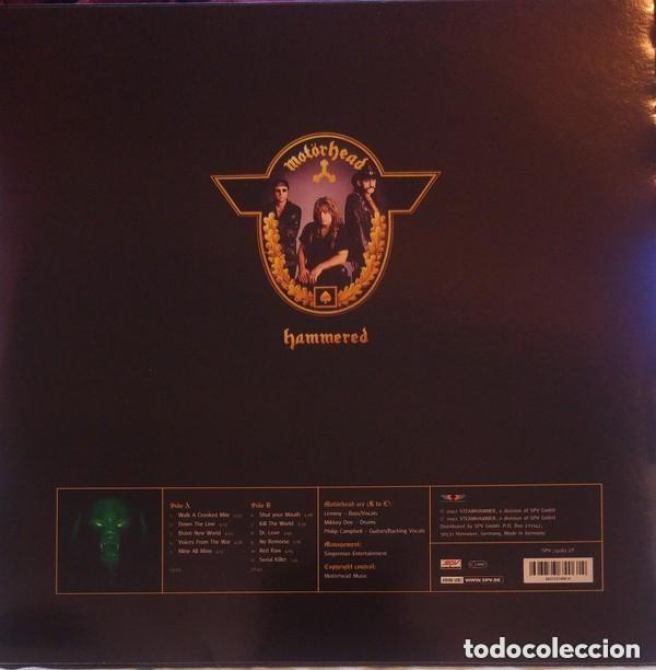 Discos de vinilo: Mot&ouml;rhead &ndash; Hammered -LP- - Foto 2
