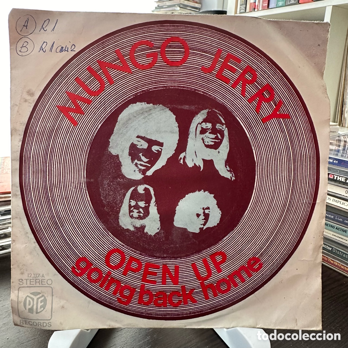 Discos de vinilo: Mungo Jerry - Open Up (7&rdquo;, Single) - Foto 1