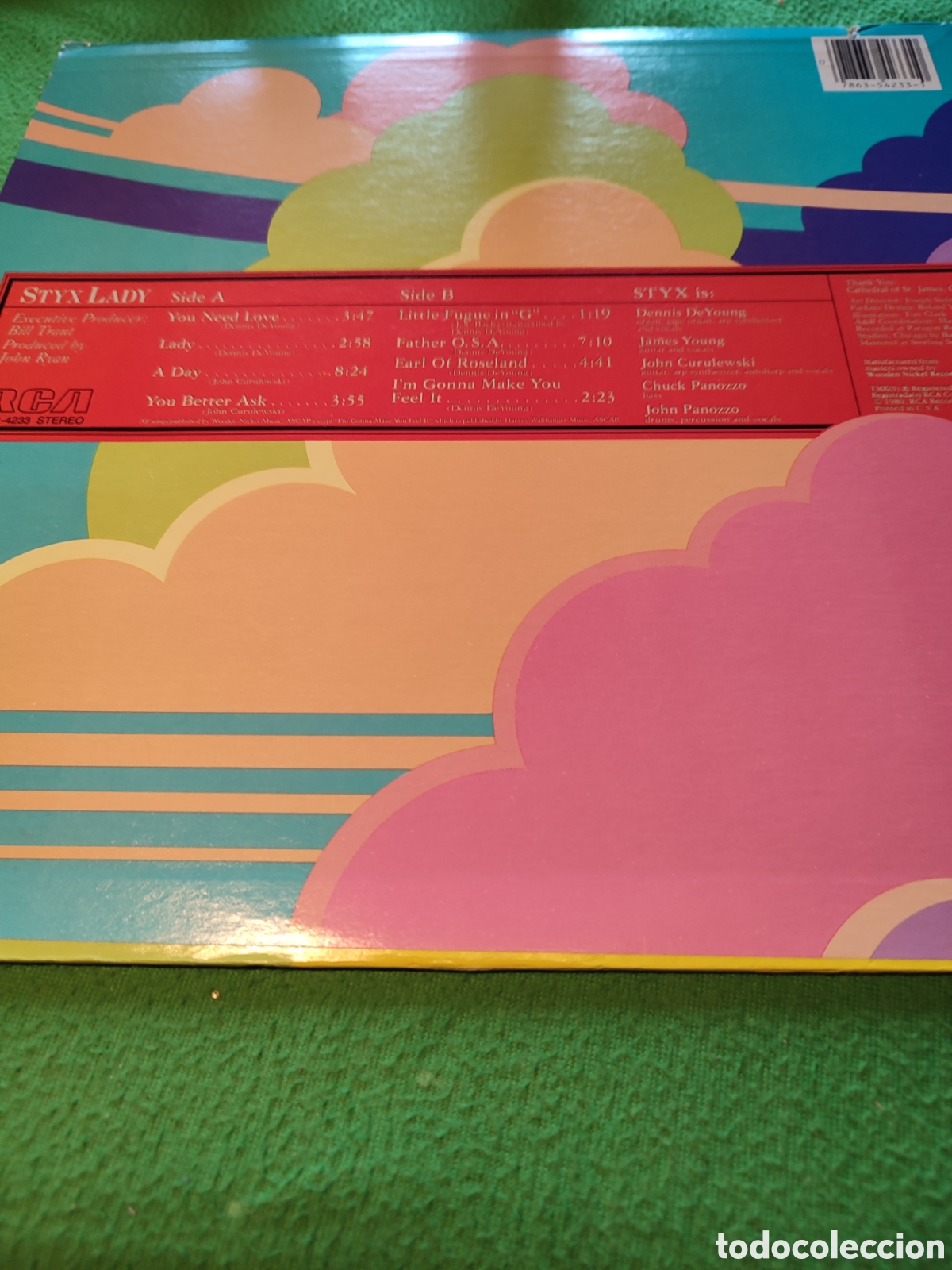 Discos de vinilo: Styx - Lady Vinilo Lp - Foto 2