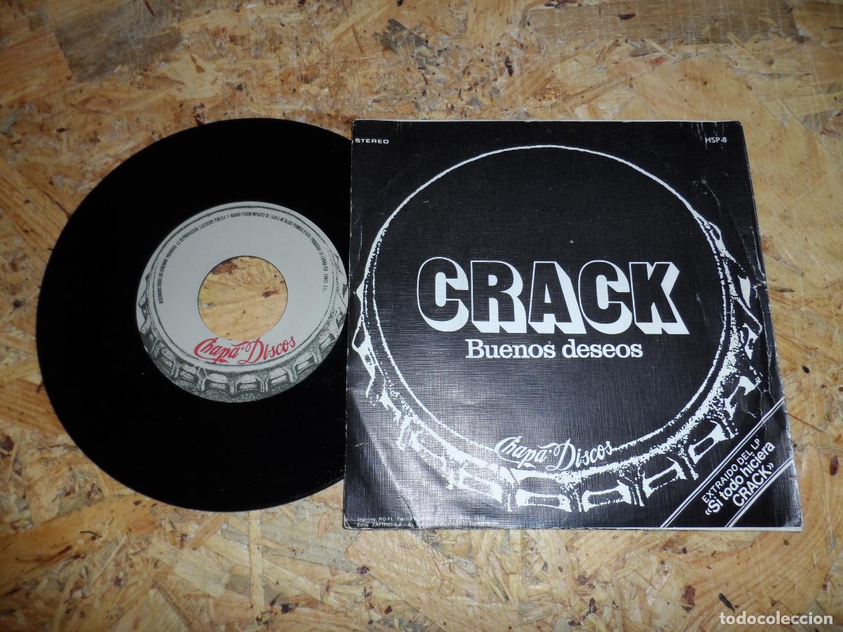 Discos de vinilo: Crack - Buenos Deseos - Foto 2