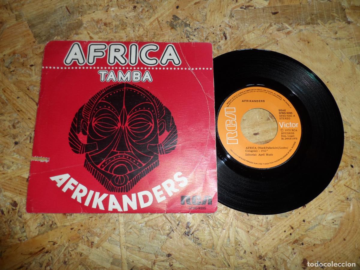 Discos de vinilo: &Aacute;FRICA - TAMBA / AFRIKANDERS - Foto 1