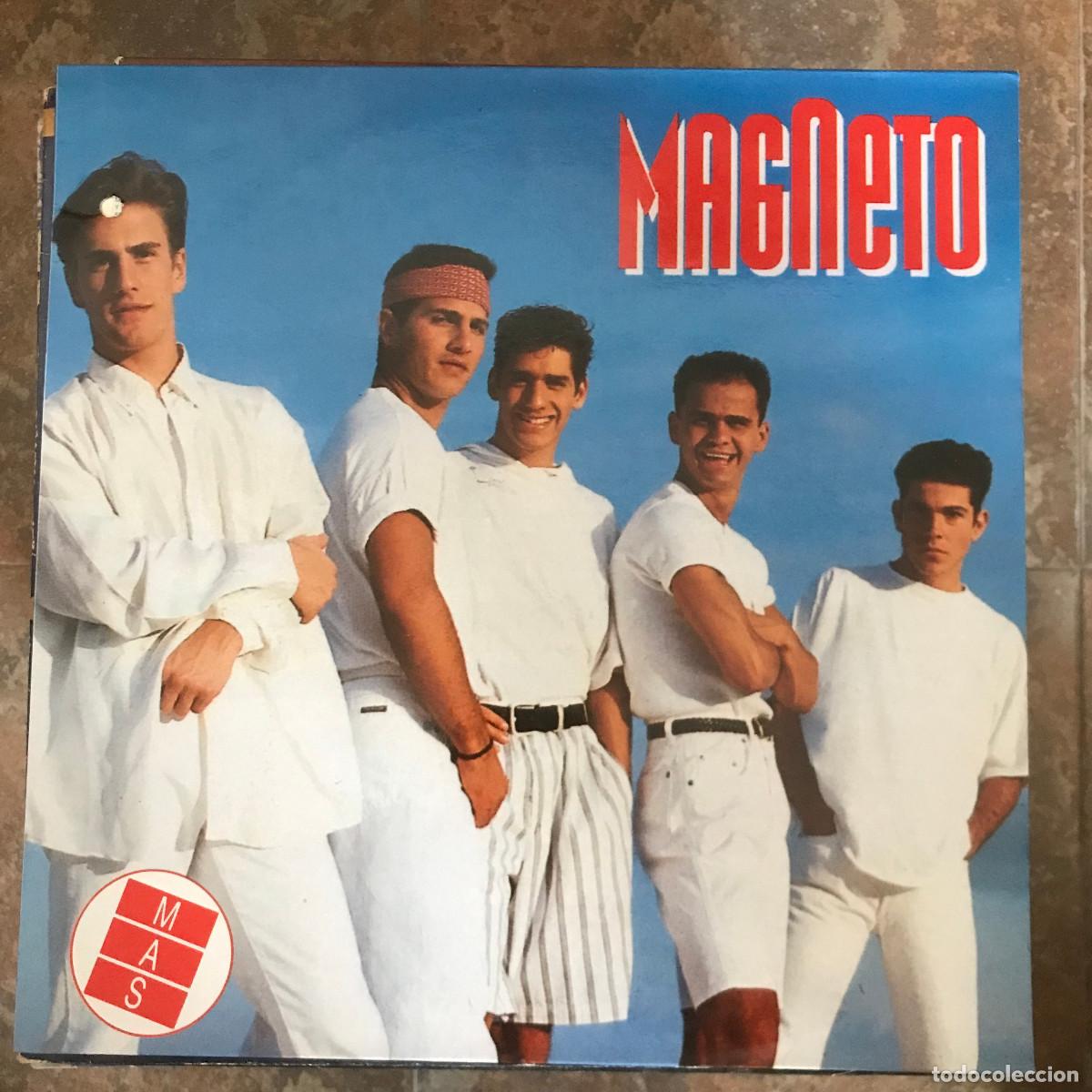 Discos de vinilo: MAGNETO - M&Aacute;S - LP EPIC 1993 - Foto 1