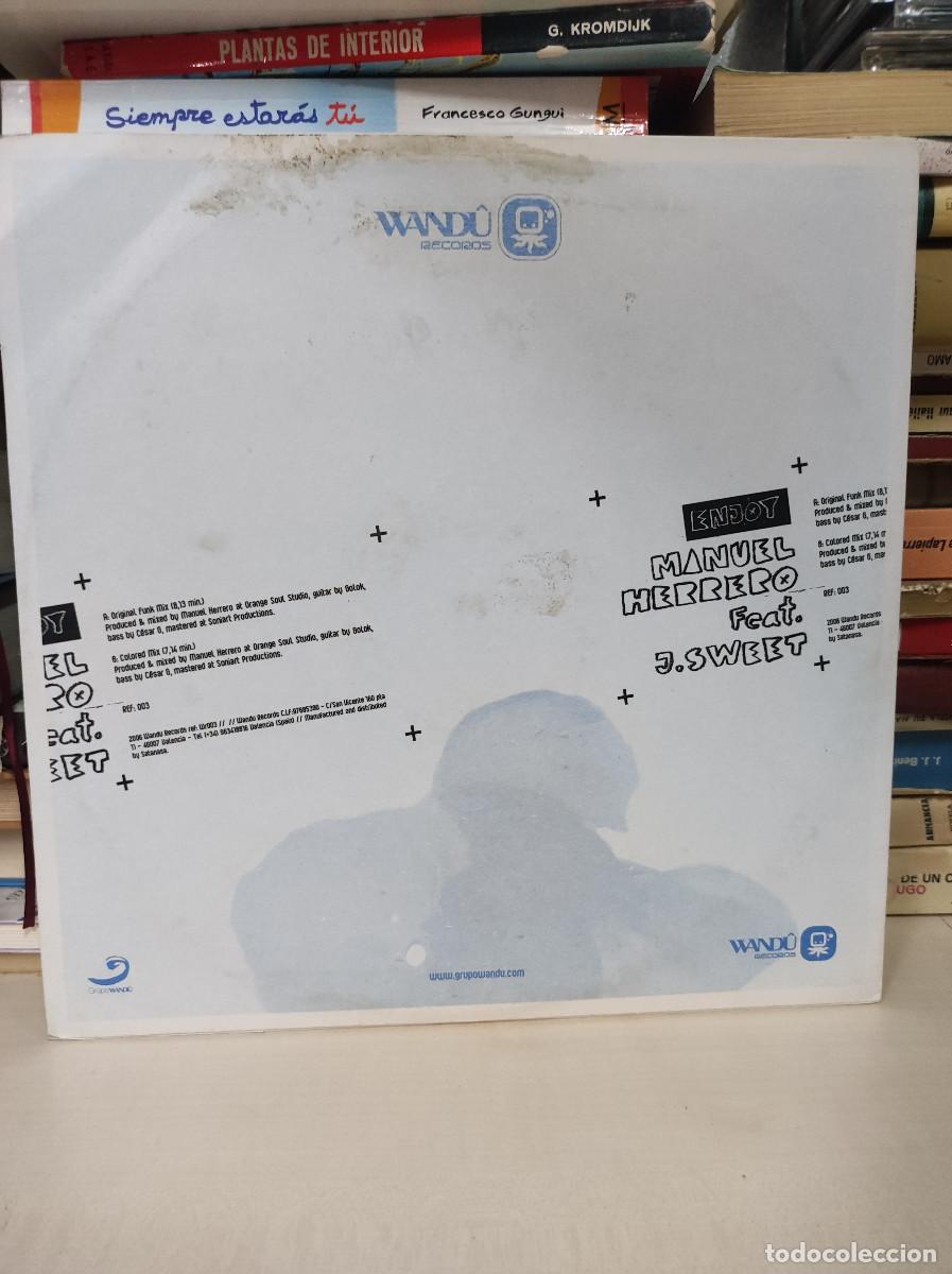 Discos de vinilo: Manuel Herrero Feat. J. Sweet &ndash; Enjoy - Foto 2