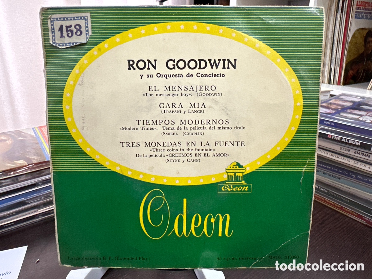 Discos de vinilo: Ron Goodwin - El Mensajero (7&rdquo;, EP) - Foto 1
