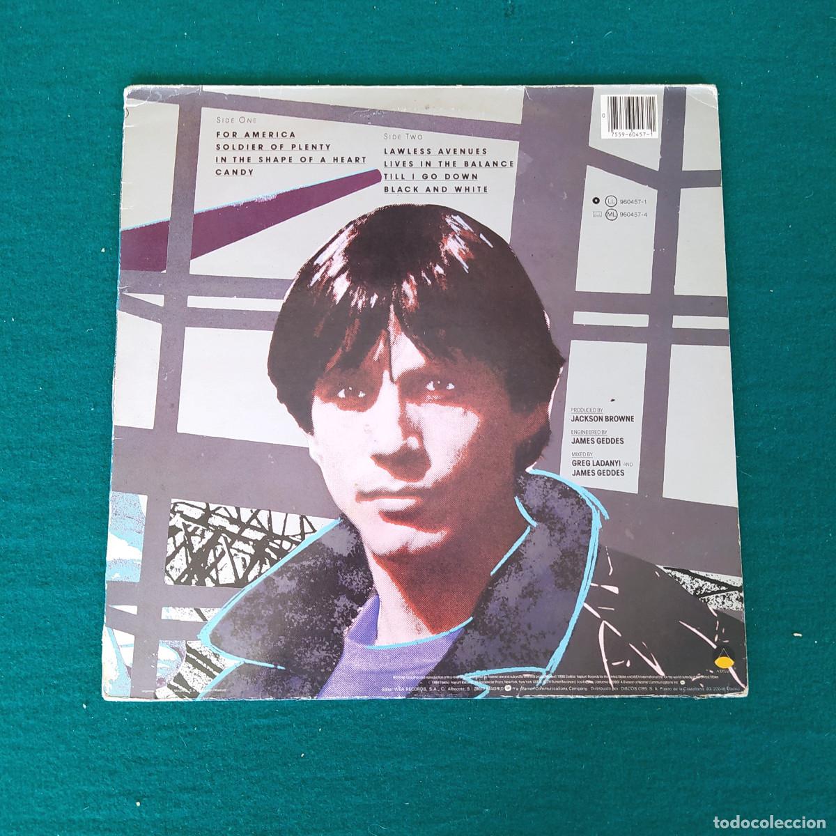 Discos de vinilo: Jackson Browne &ndash; Lives In The Balance - Foto 2