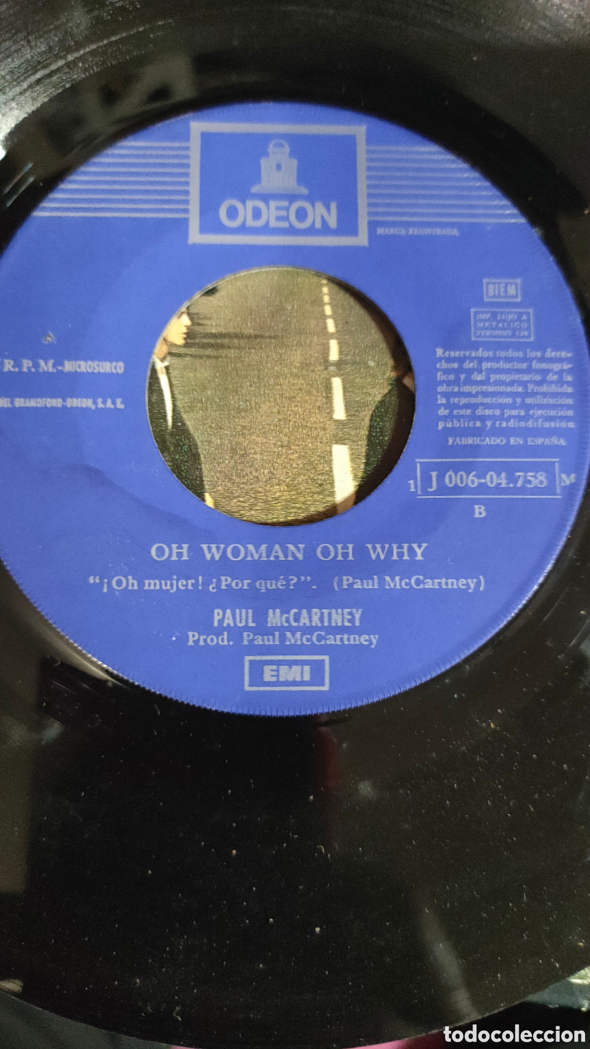 Discos de vinilo: Paul McCartney &ndash; Another Day .. 1971 original single disco de vinilo - Foto 4