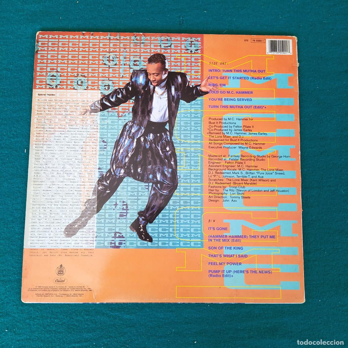 Discos de vinilo: MC Hammer &ndash; Lets Get It Started - Foto 2