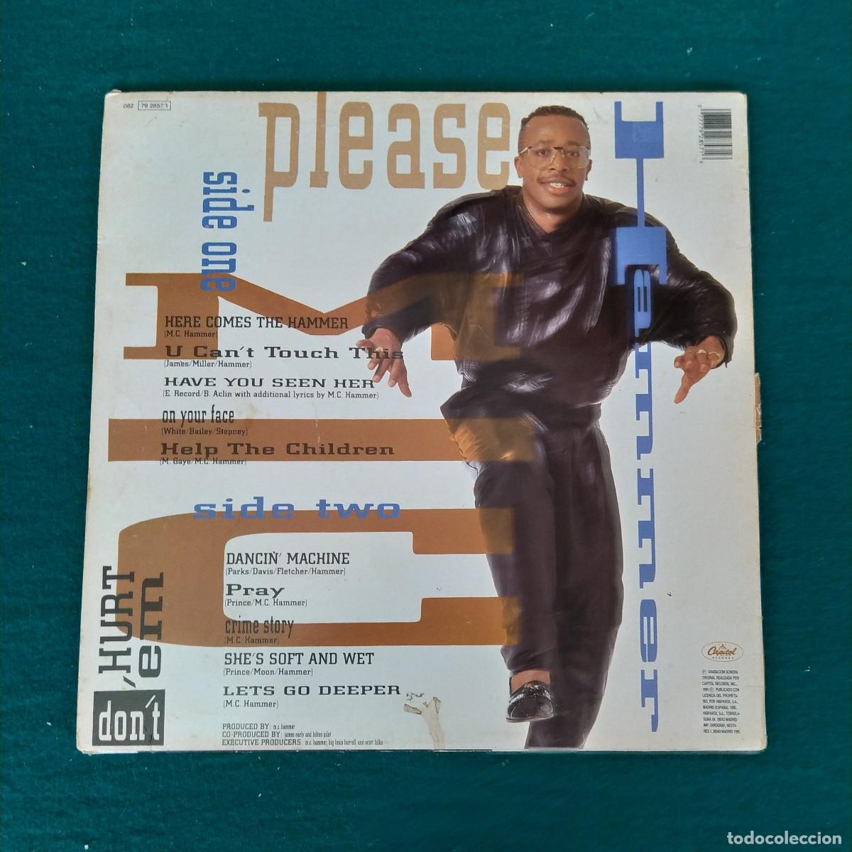 Discos de vinilo: MC Hammer &ndash; Please Hammer Dont Hurt Em - Foto 2
