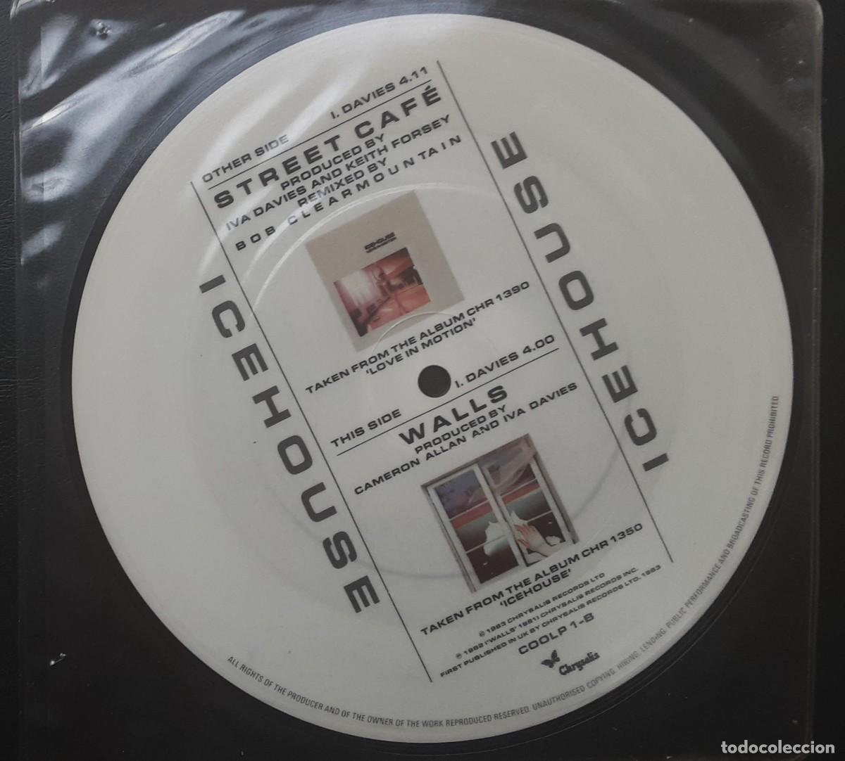 Discos de vinilo: ICEHOUSE, STREET CAF&Eacute; + WALLS, picture disc, - Foto 2