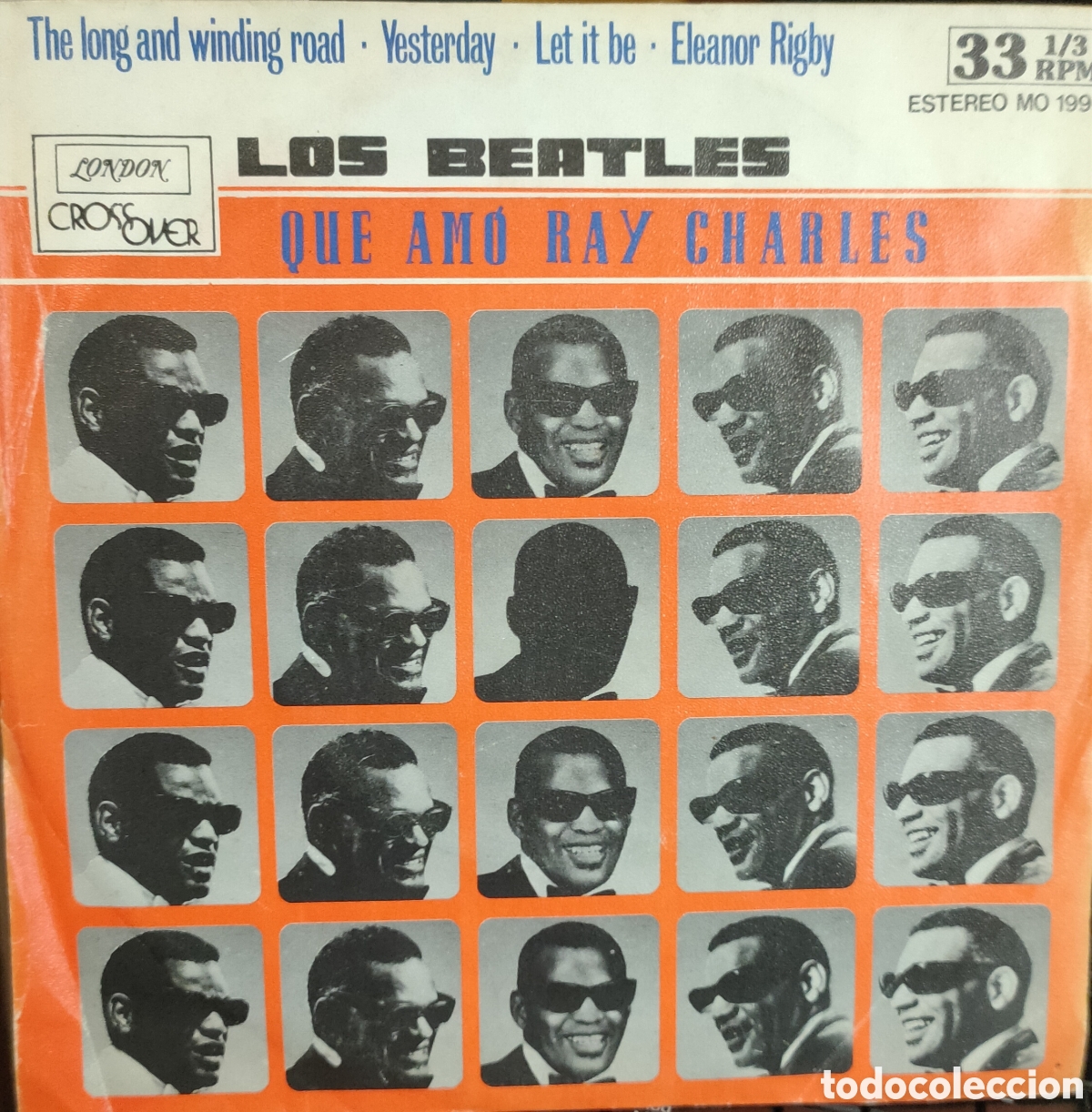 Discos de vinilo: Ray Charles &ndash; Los Beatles Que Am&oacute; Ray Charles ..single disco de vinilo - Foto 1