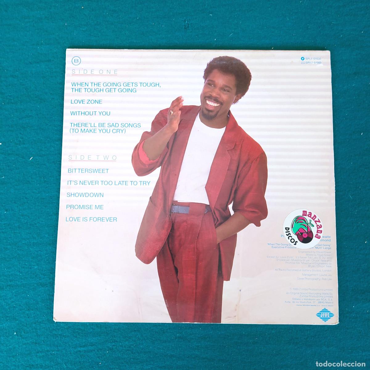 Discos de vinilo: Billy Ocean &ndash; Love Zone - Foto 2