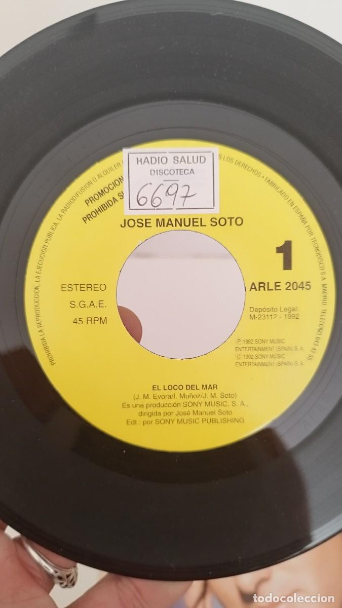Discos de vinilo: Jos&eacute; Manuel Soto &ndash; El Loco Del Mar.Single 7&rdquo; - Foto 2